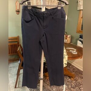 Banana Republic Dark Blue Trousers size 8